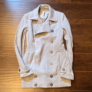 Bailey 44 Women's Gray Double-Breasted Peacoat